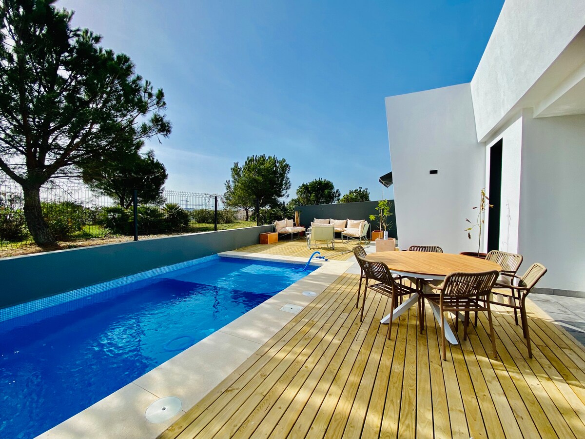 Lyxig villa med privat pool