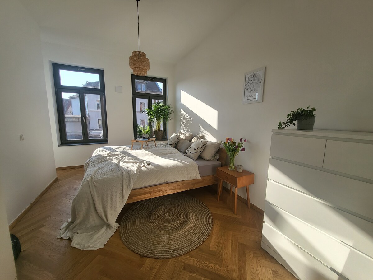 Schöne neue zentrale Wohnung