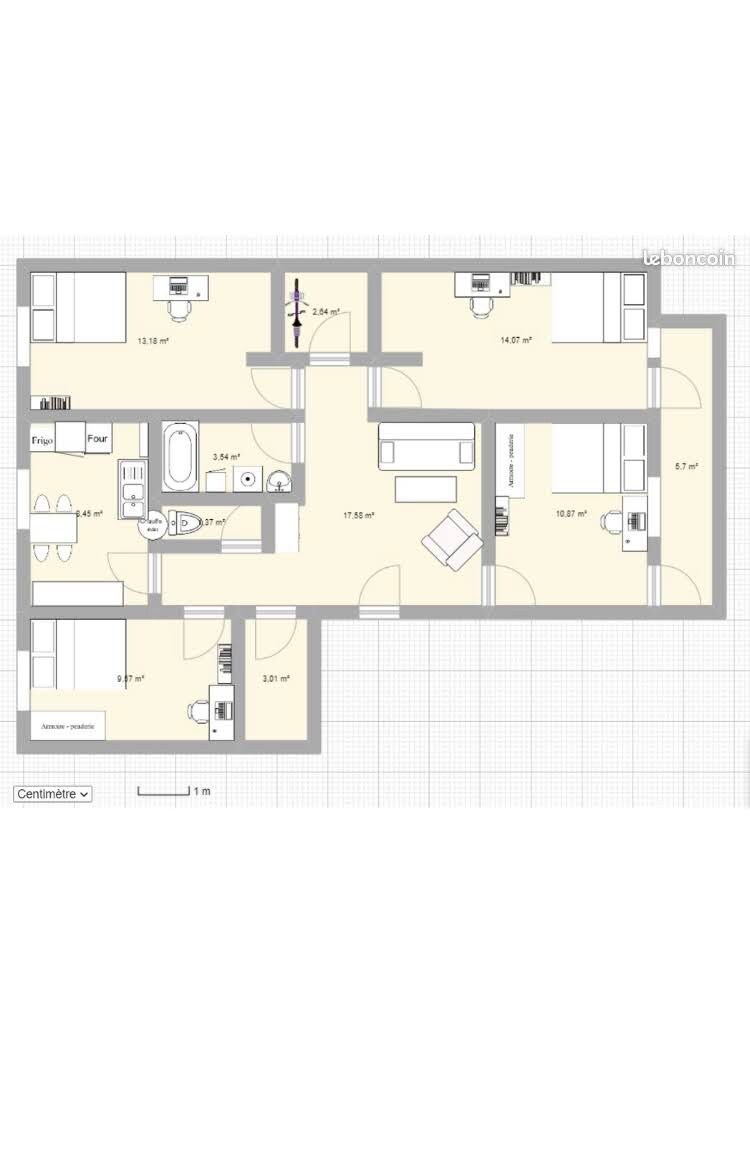 4 bedroom appartment