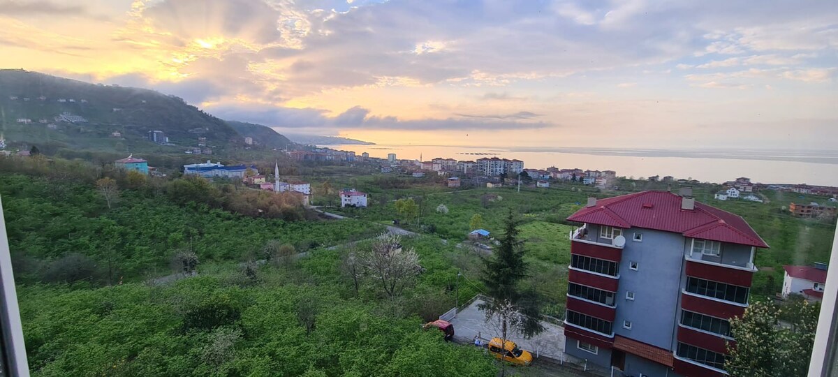 Doğa ve Deniz Manzaralı Ev-Daire Trabzon Arsin