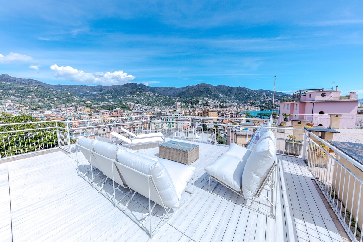 [Portofino Design] Sea View Terrace • AC - WiFi