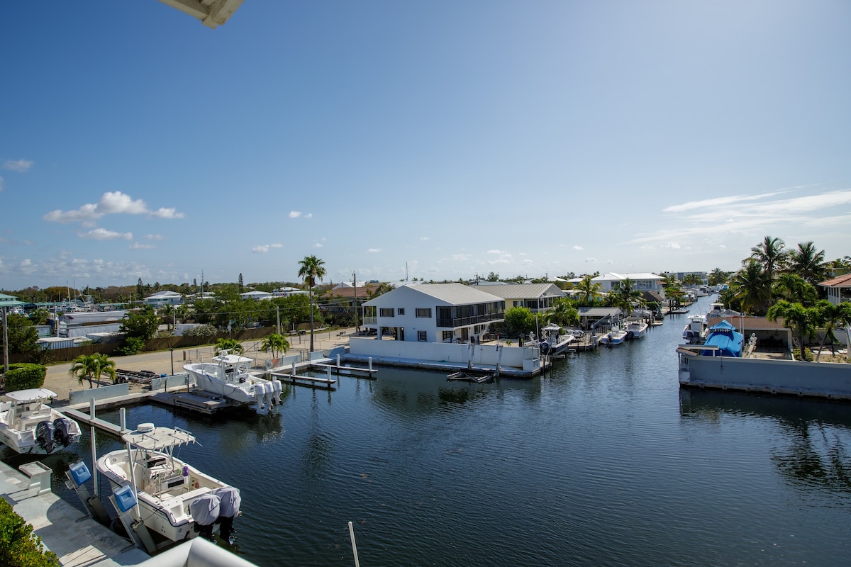 令人惊叹的Canal View Key Largo Boat Slip, Bay