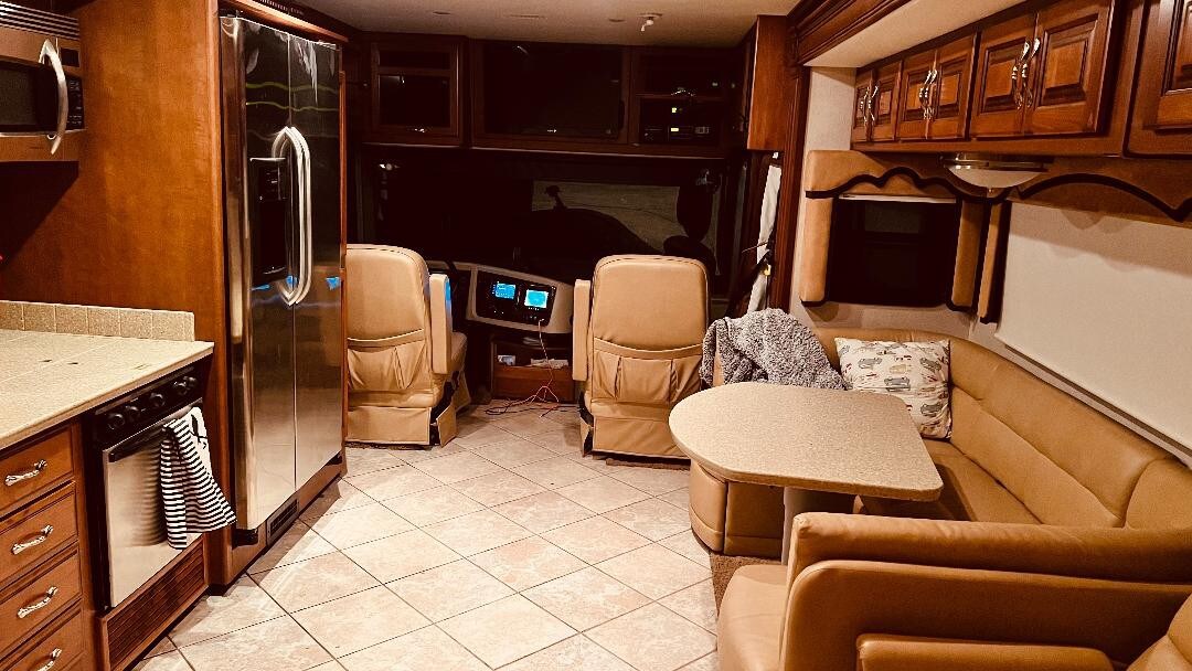 Luxurious 42 foot Class A RV on 5 forested acres