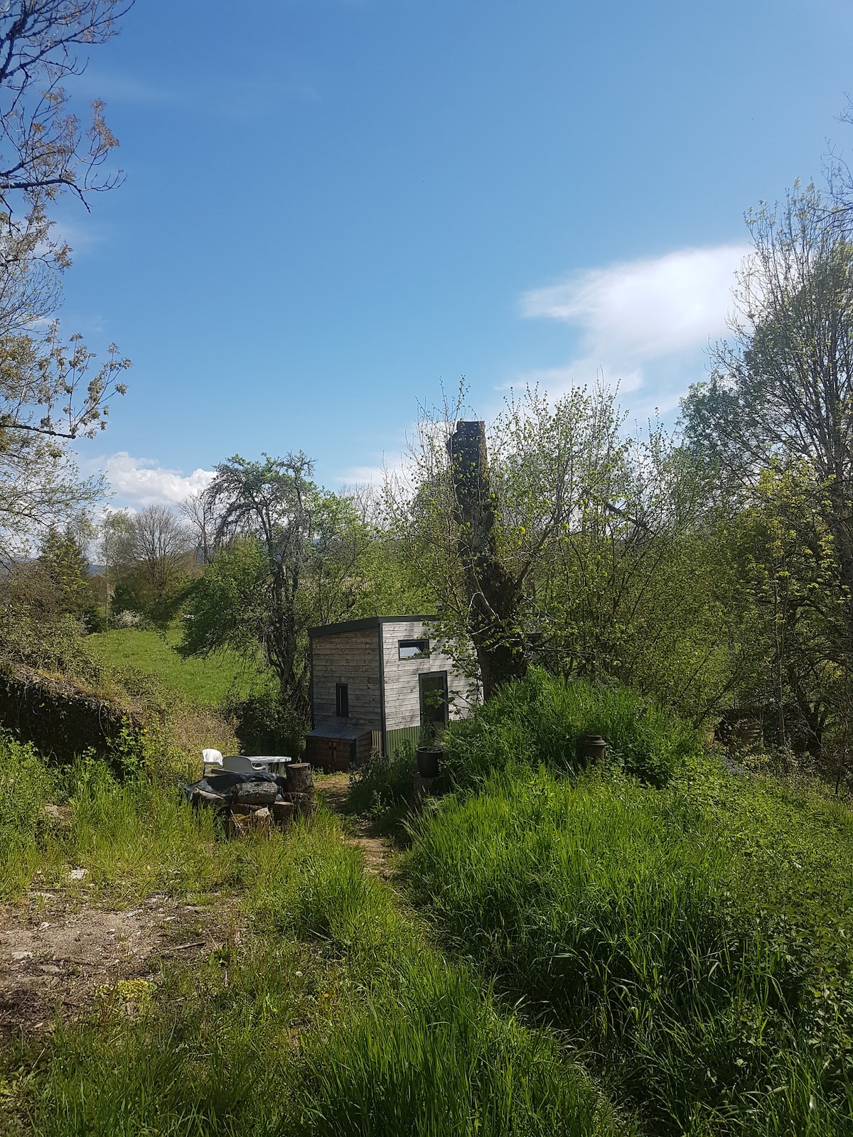 Bienvenue dans la tiny tranquille et nature