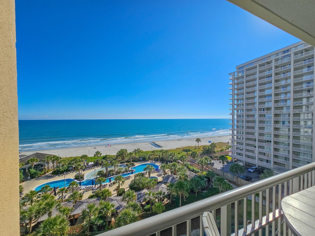 Newly remodeled Ocean Front 3 bedroom Condo