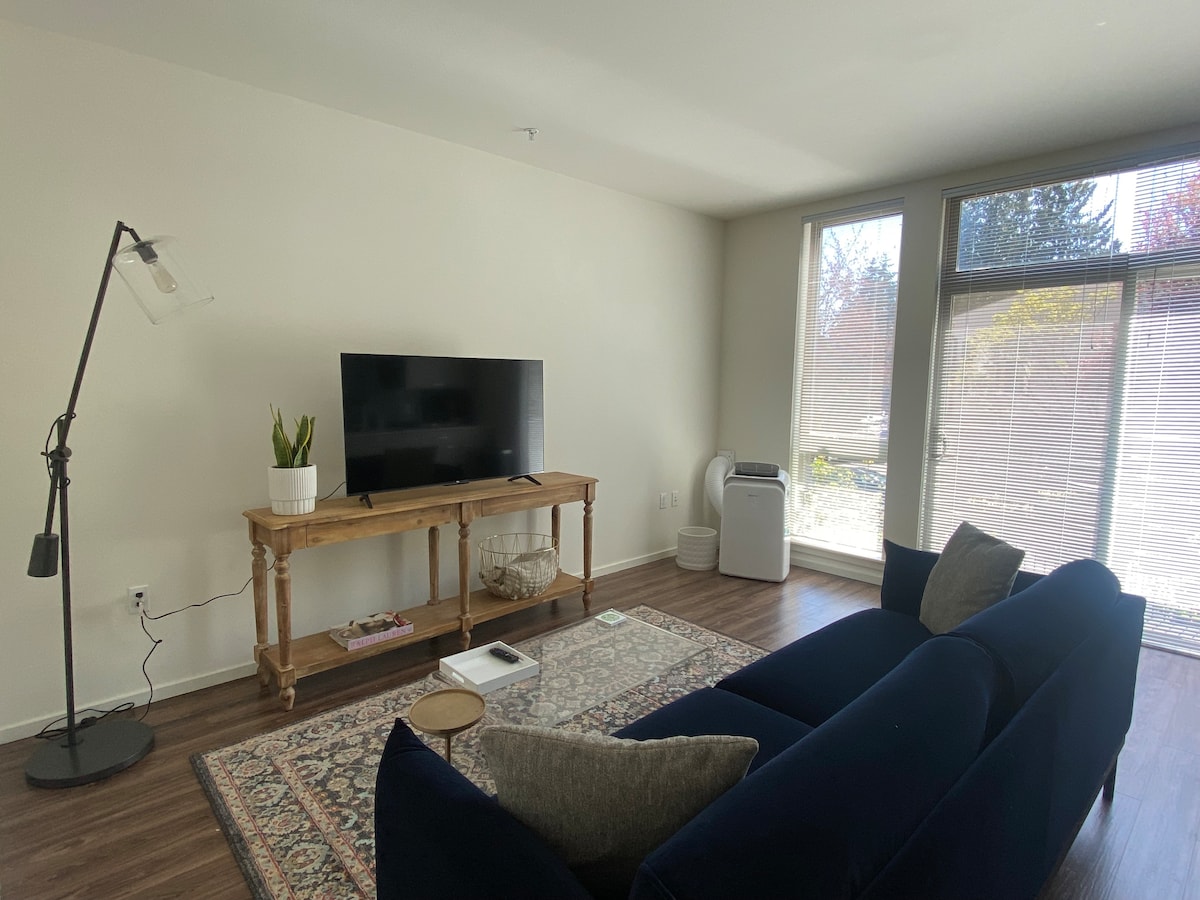 Central Location, Modern 1 Bedroom Apt with AC