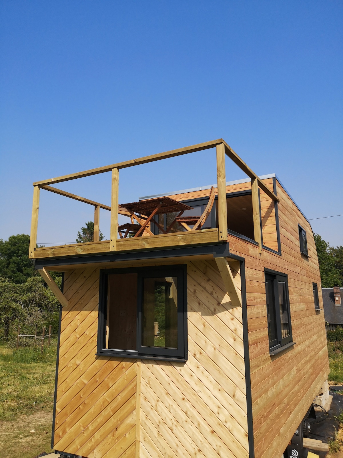 Tiny house insolite en Normandie.