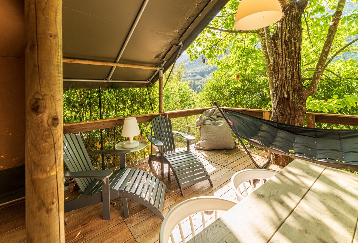 Glamping Safari Lodge nel bosco