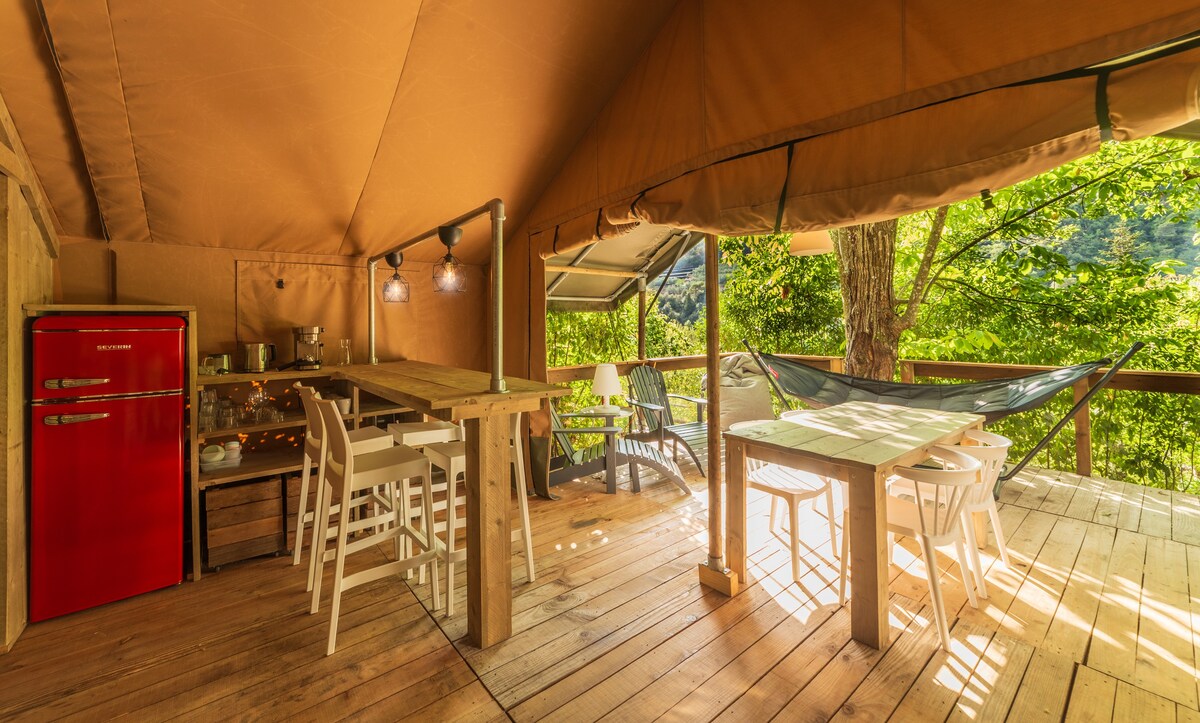 Glamping Safari Lodge nel bosco