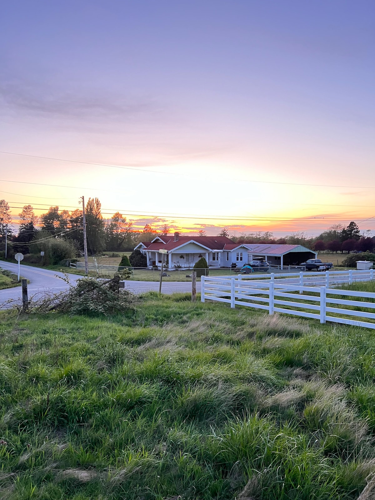 Bucolic Whidbey Island farmhouse by Deception Pass
