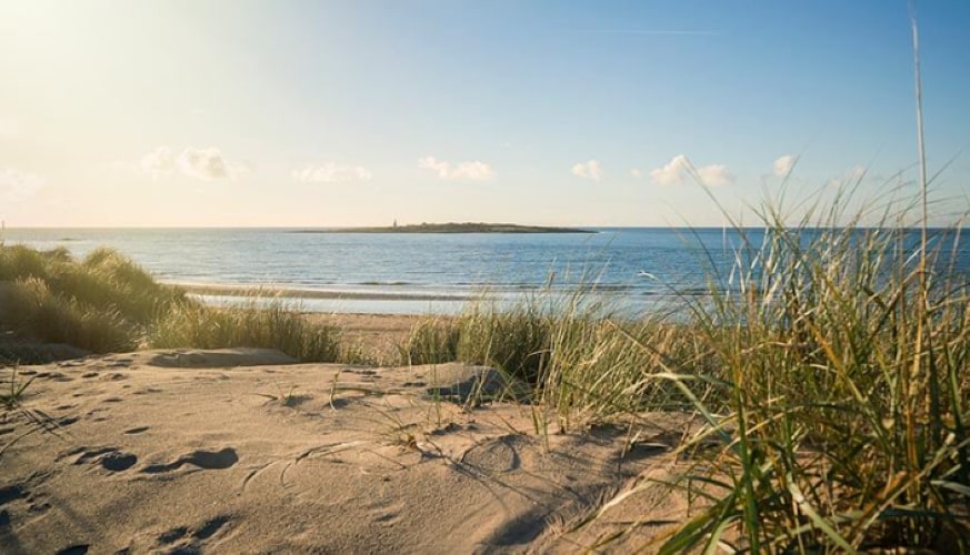 Sommapärla vid havet i Tylösand