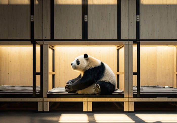 Panda Pod Hotel - Lower Pod