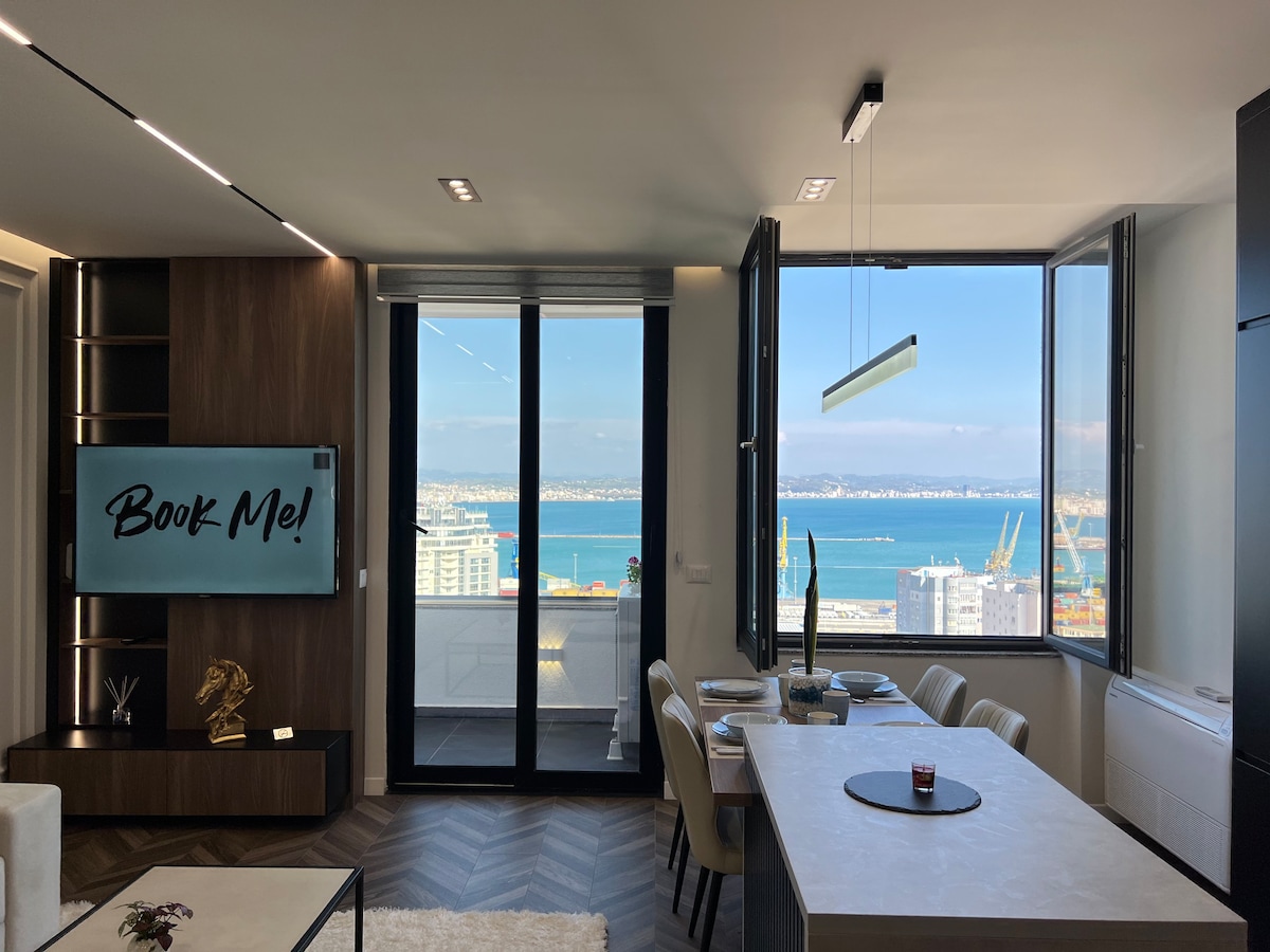 Luxury Apartment | Sea View | 1GBS Wi-Fi