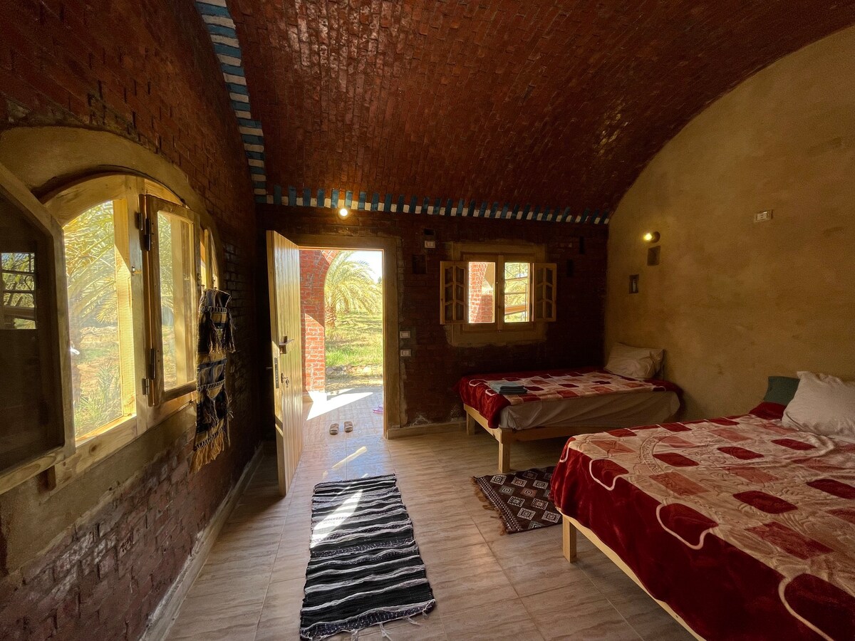 Oasis上的Domed Bedouin度假木屋