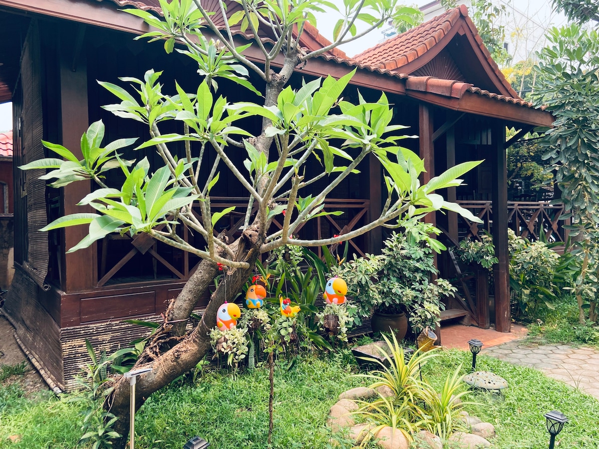 Bungalow/Near Mekong river/Nice garden/Big Room35