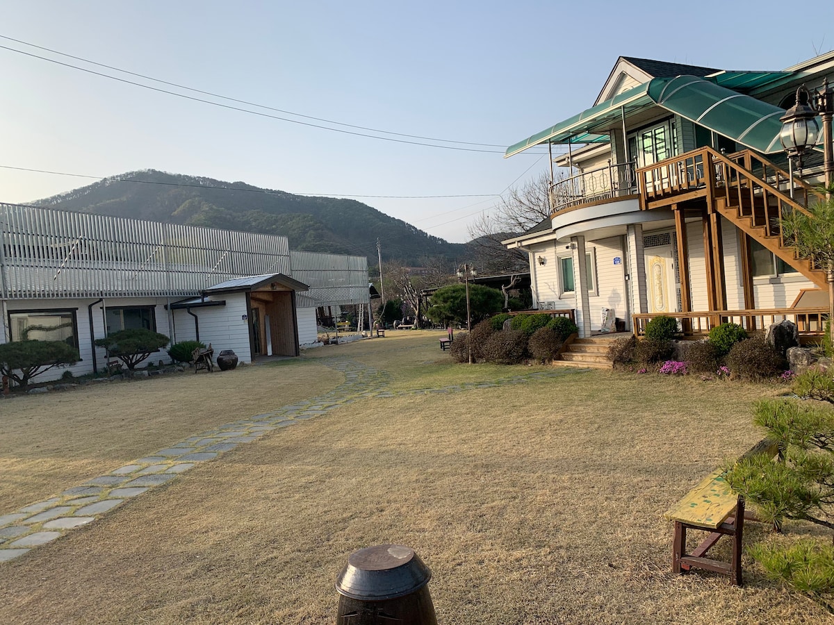 [Jeonggane_Love House]/团体住宿/30人/工作坊/MT/度假/棒球公园
