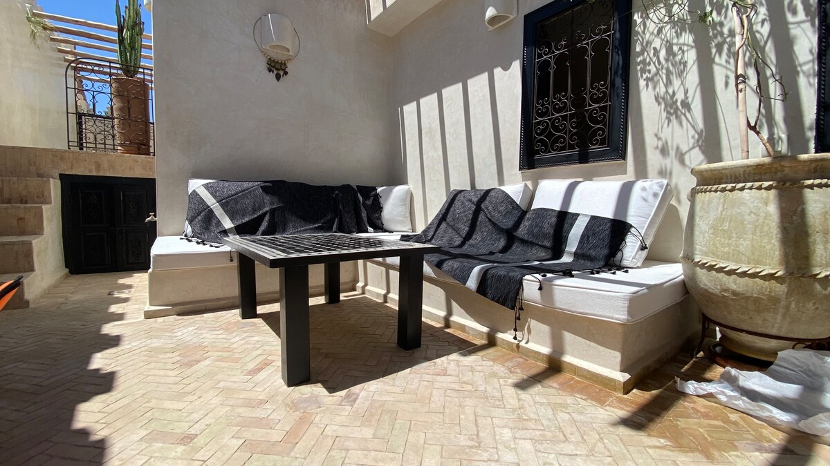 Riad avec Piscine,Charme Intimité