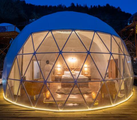 Valley View Dome In Hampta Pass| Sethan| Manali