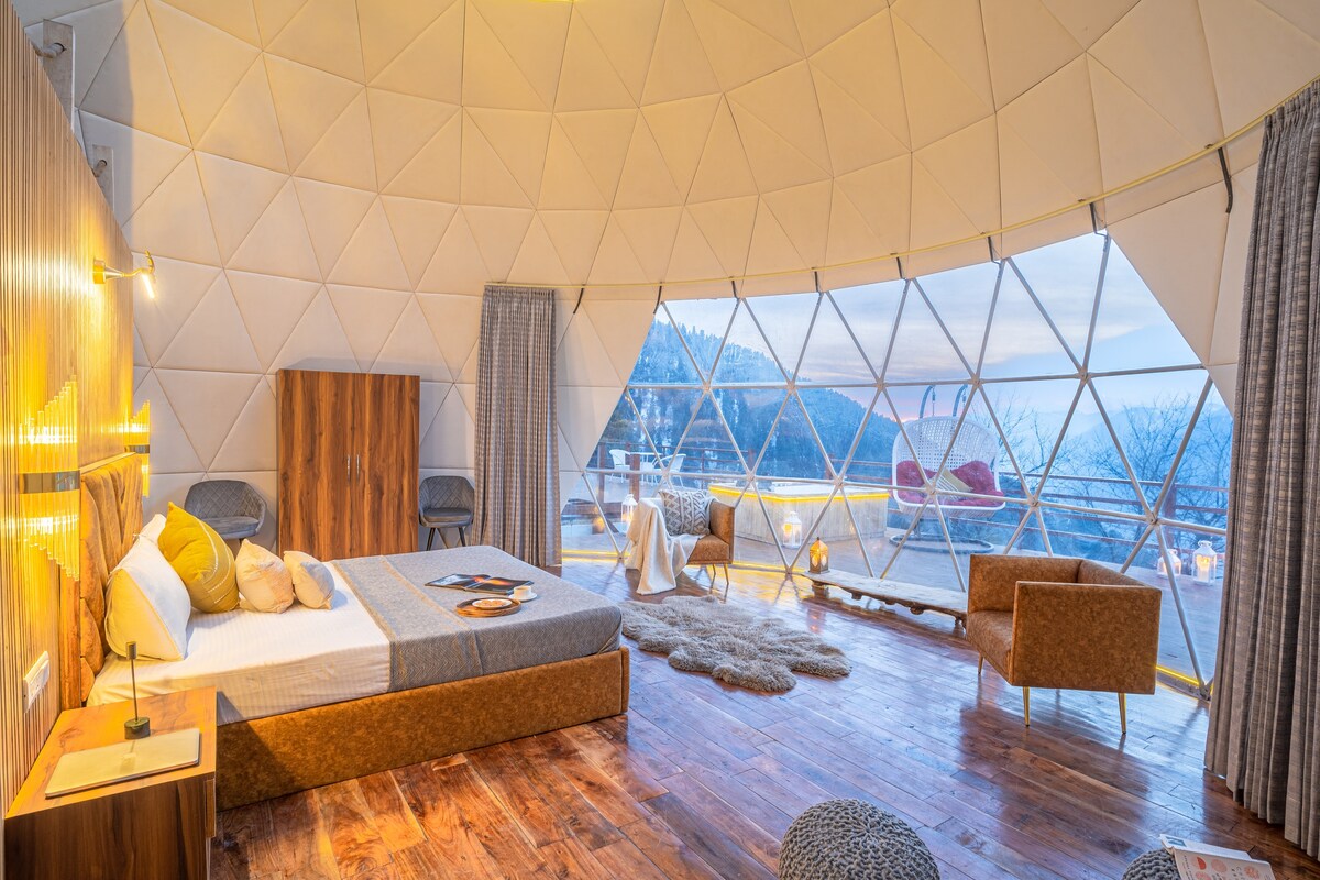 Luxurious Dome In Hampta Pass| Jacuzzi | Manali