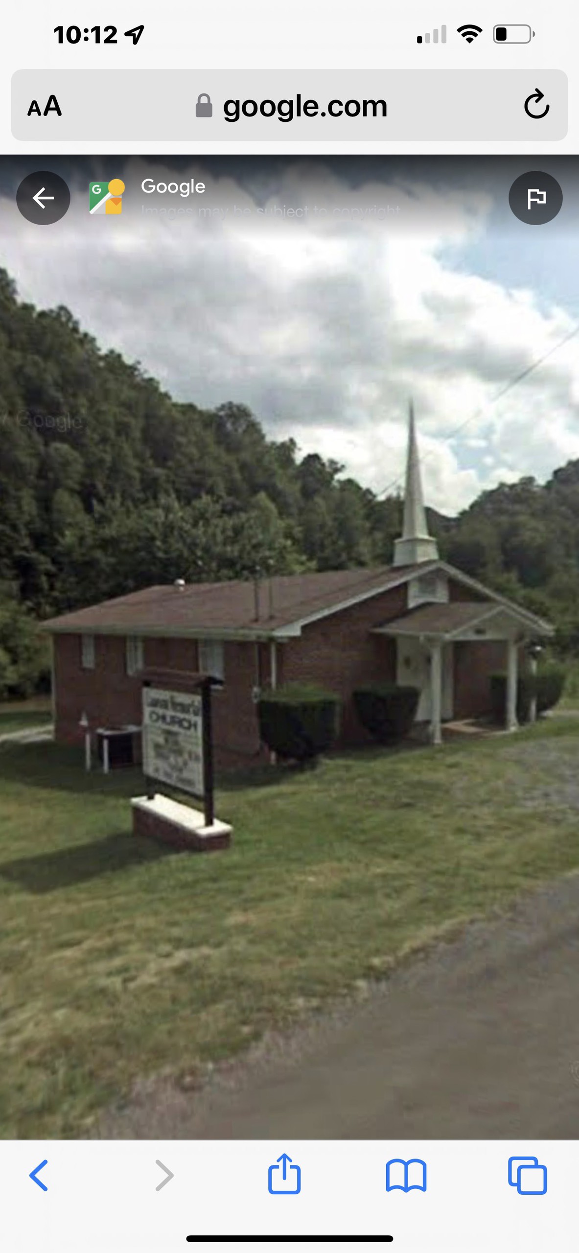 Lawson's Church on Copper Creek