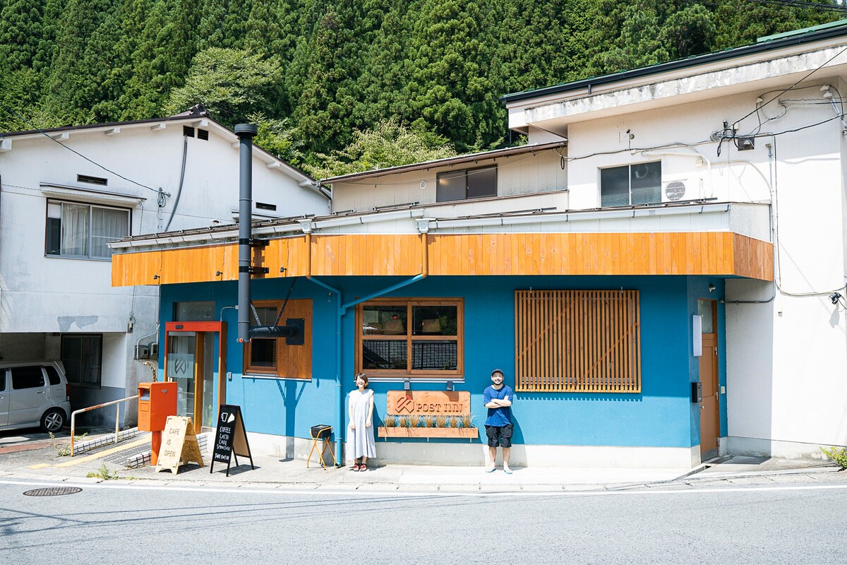 位于Tenkawa-cho Guesthouse的客房，旅馆「logger」