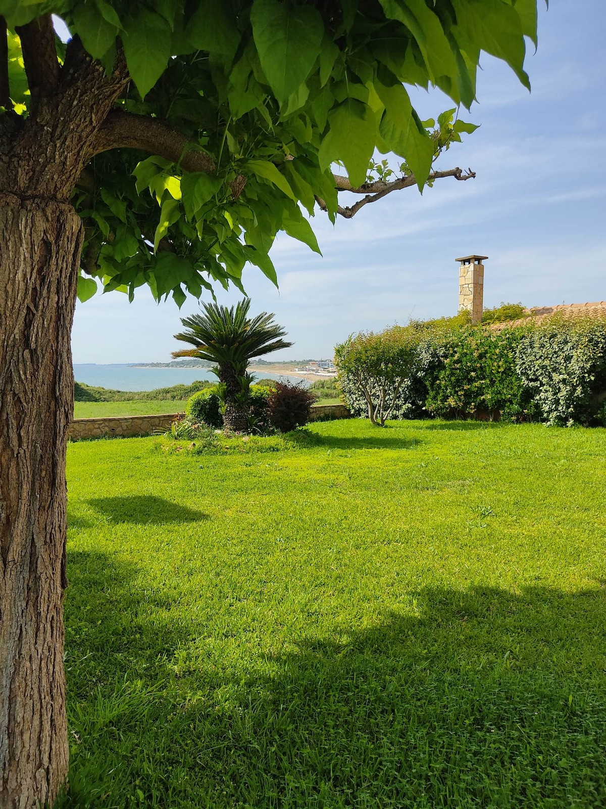 Villa in Skafidia overlooking the Ionian Sea