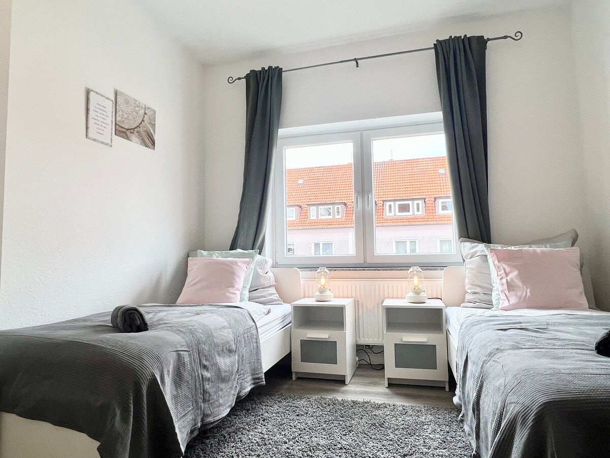 gina stay - helles Apartment in Bremerhaven