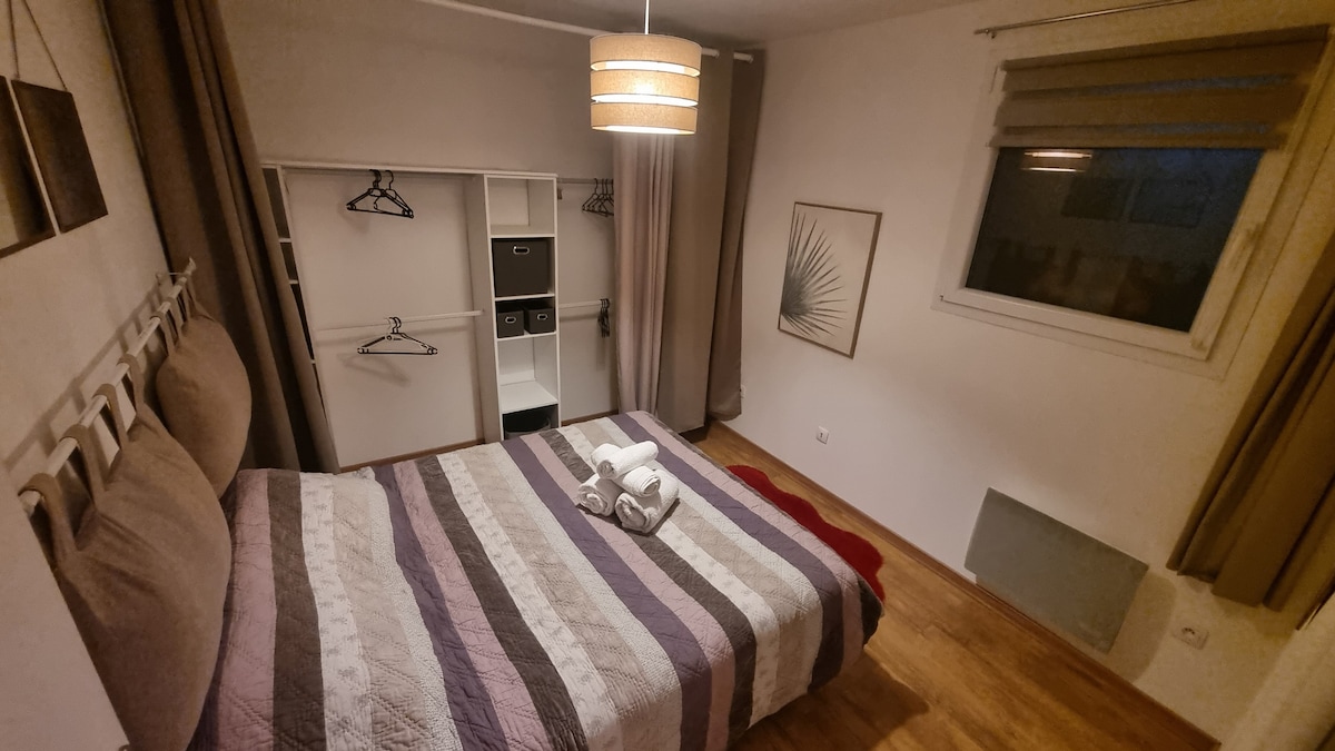 Appartement en rez-de-chaussée à 2 pas de la gare