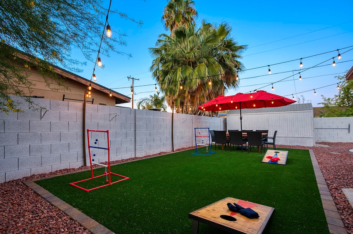 NEW! Phoenix Area House with Pool & Game Room