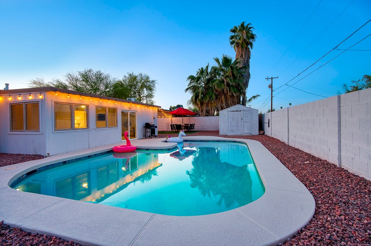 NEW! Phoenix Area House with Pool & Game Room