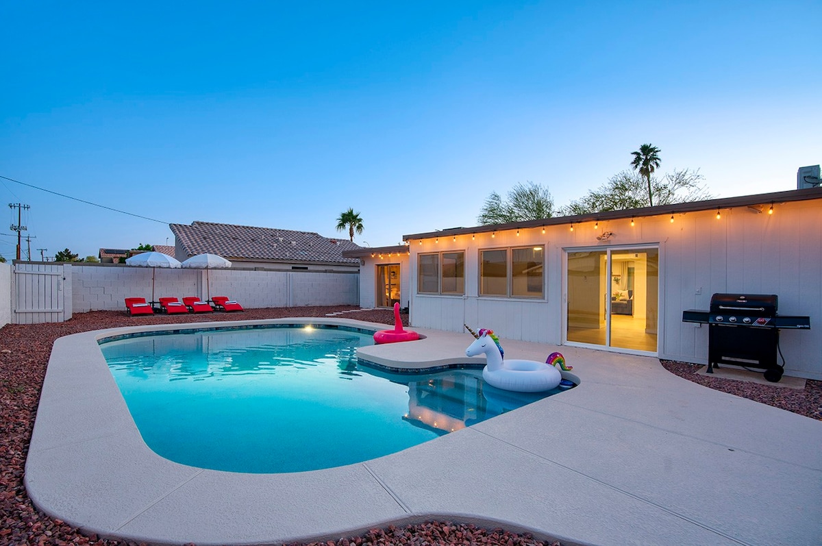 NEW! Phoenix Area House with Pool & Game Room