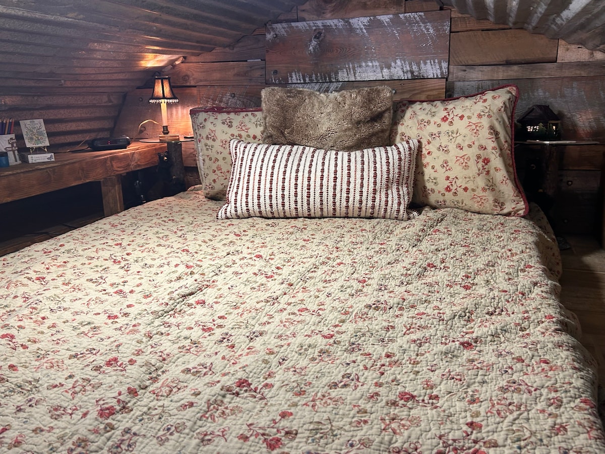 Private TinyBarn cabin in Woods (best amenities)