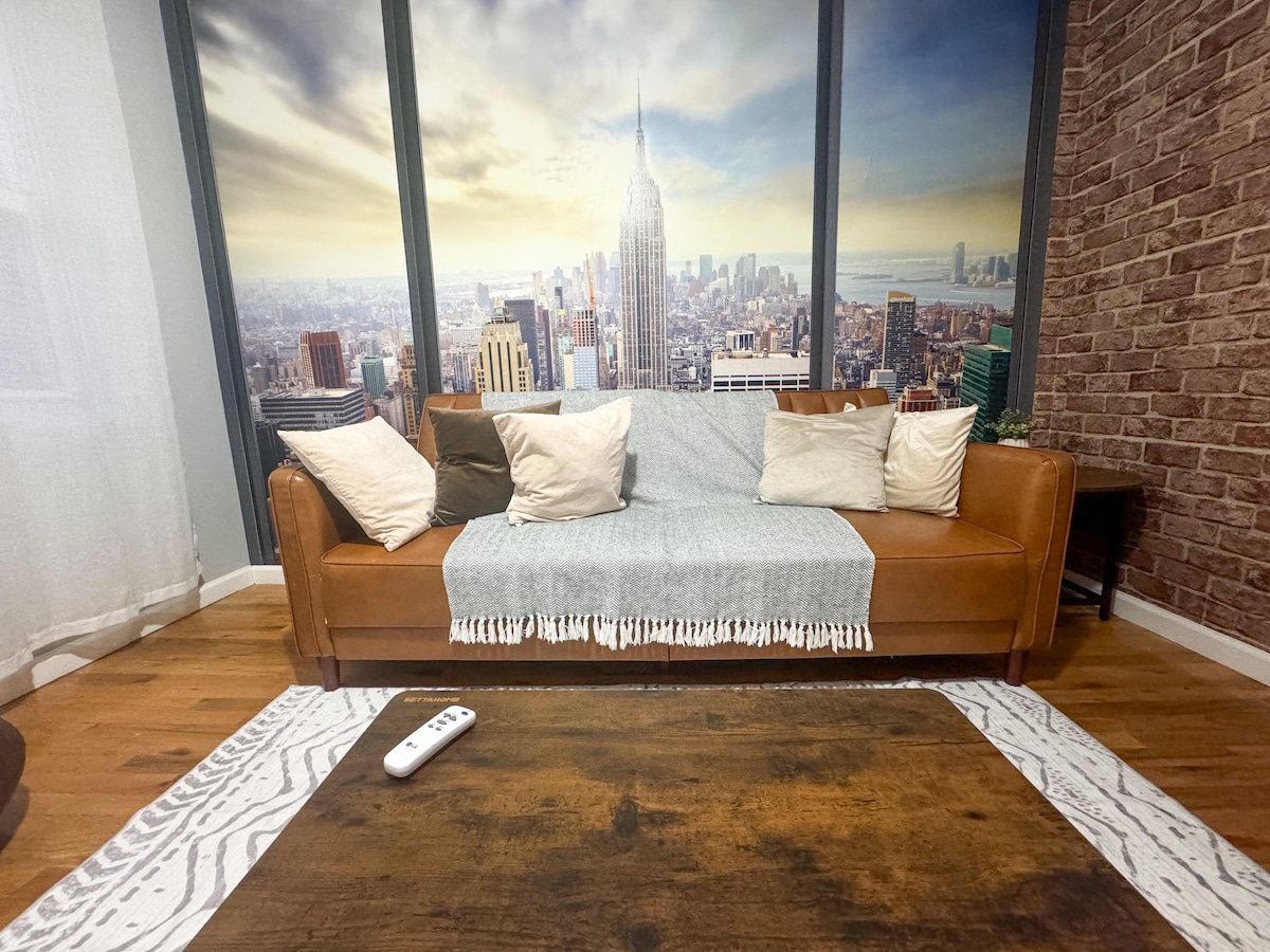 NY Inspired! 2BR Cozy and Urban next to Manhattan!