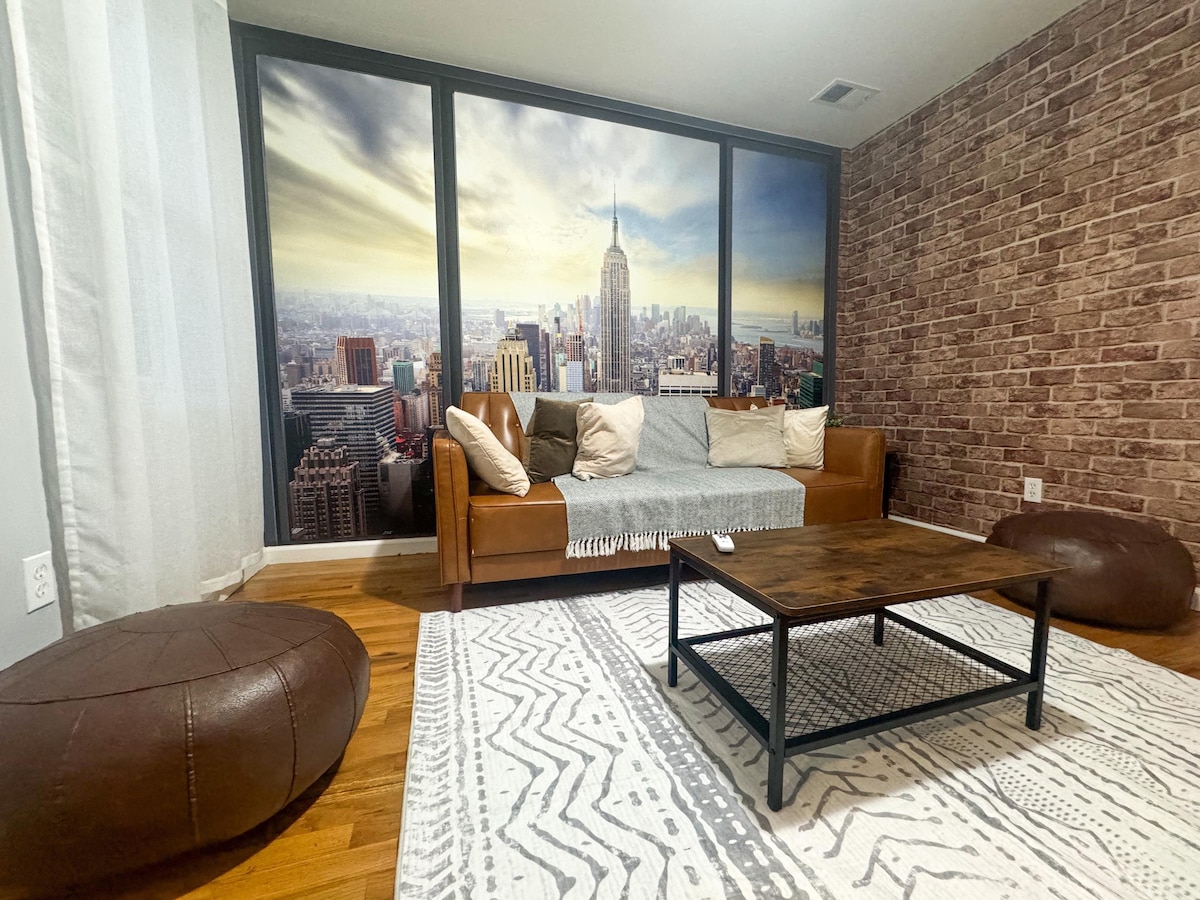 NY Inspired! 2BR Cozy and Urban next to Manhattan!