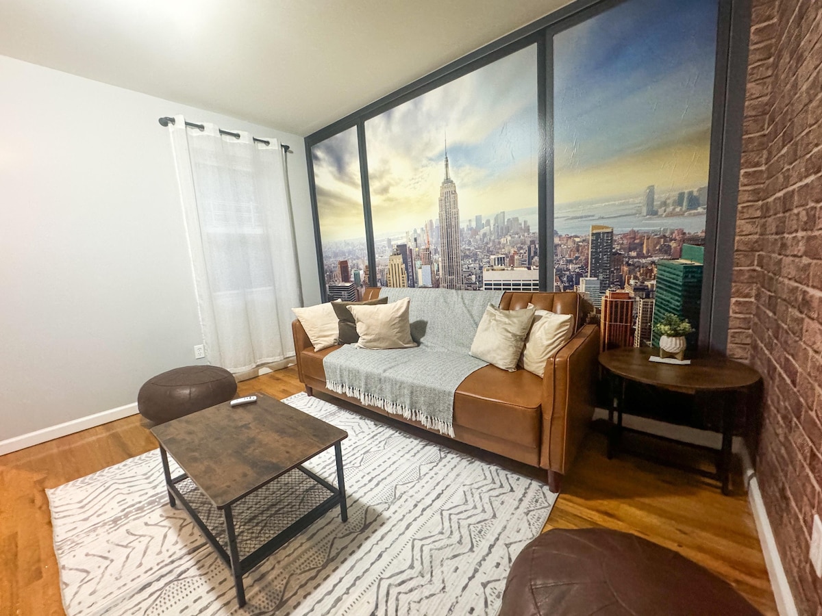 NY Inspired! 2BR Cozy and Urban next to Manhattan!