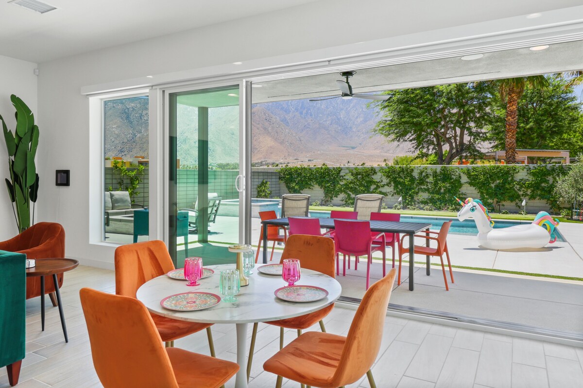 NEW: Luxe Private Palm Springs Oasis