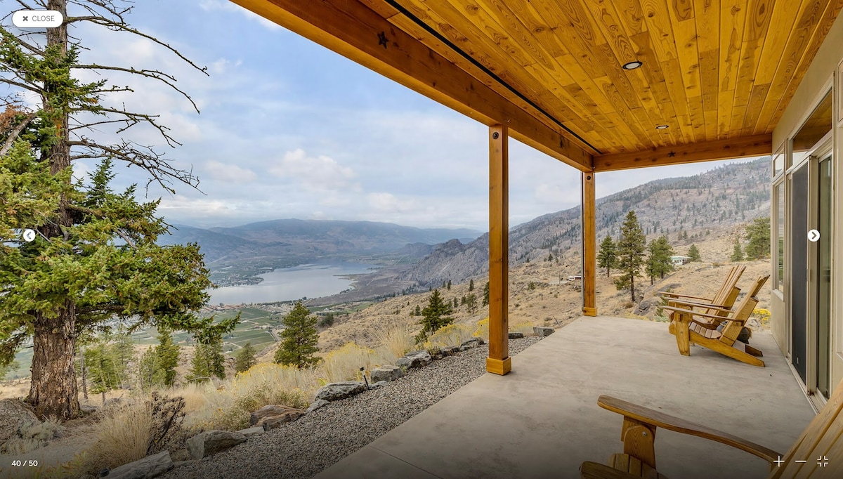 Cozy guesthouse with Osoyoos Lake view!