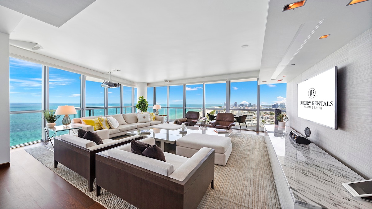 Oceanfront Private Penthouse at The Setai -3909