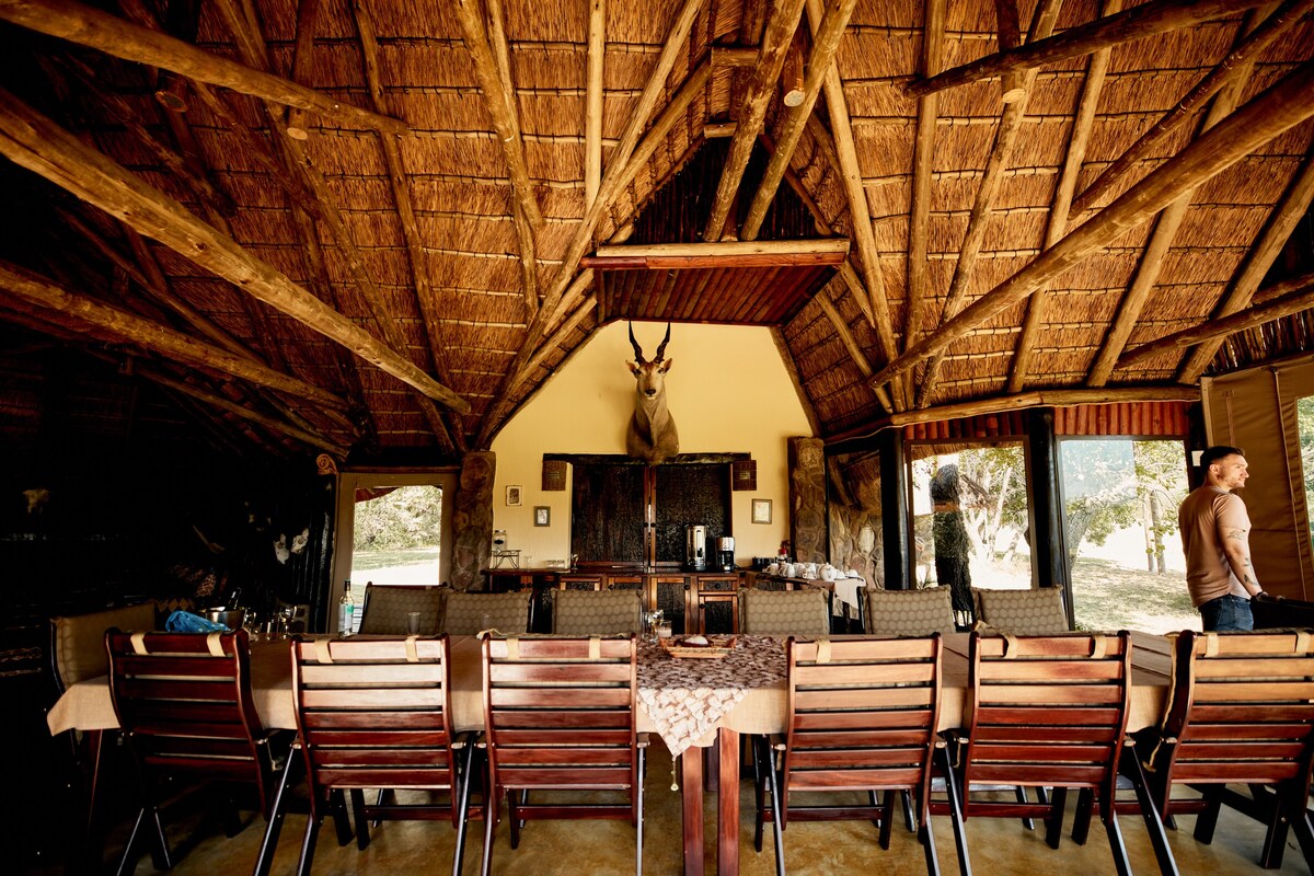 Unique nature experience in private game lodge