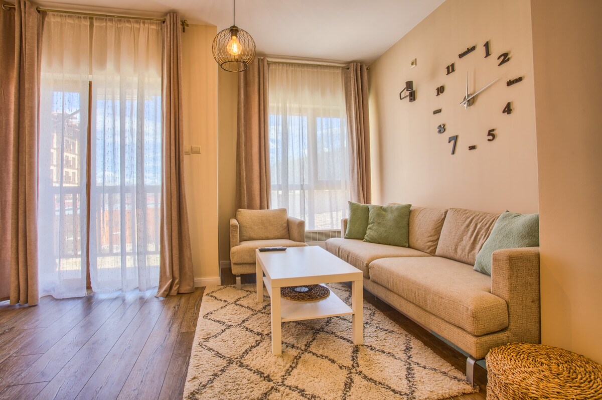 Cozy 2-BD Apartment in Bansko