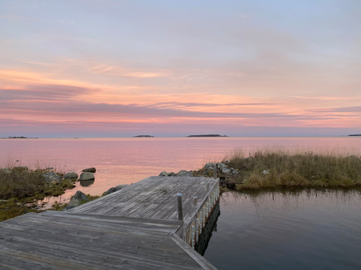 Villa vid havet i Gävle