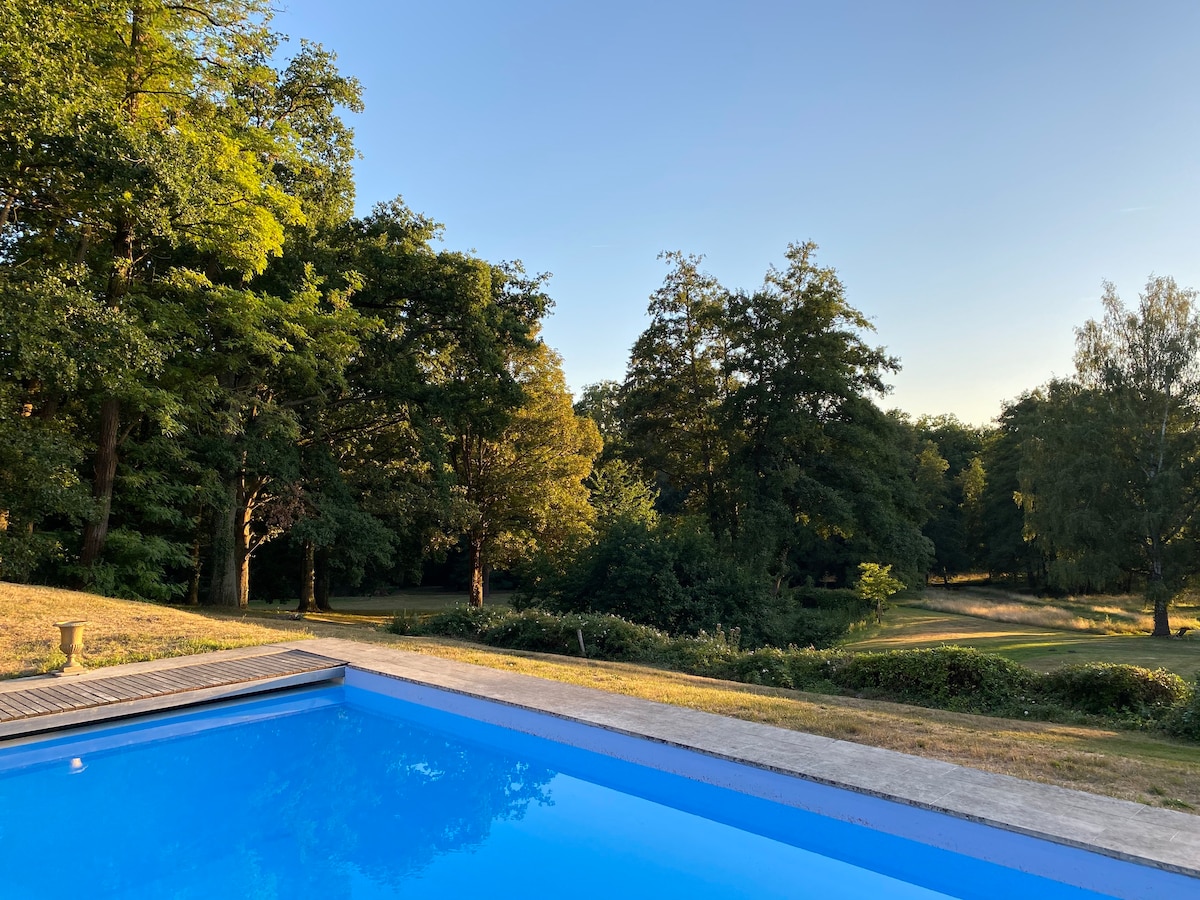 Séjour au Domaine de la Biche, luxe, calme, Paris