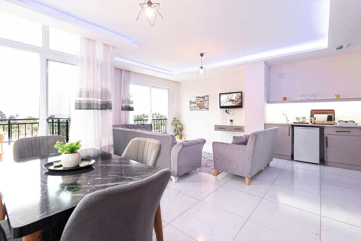 1+1 Deluxe Apartment For you Deniz Manzaralı  D12