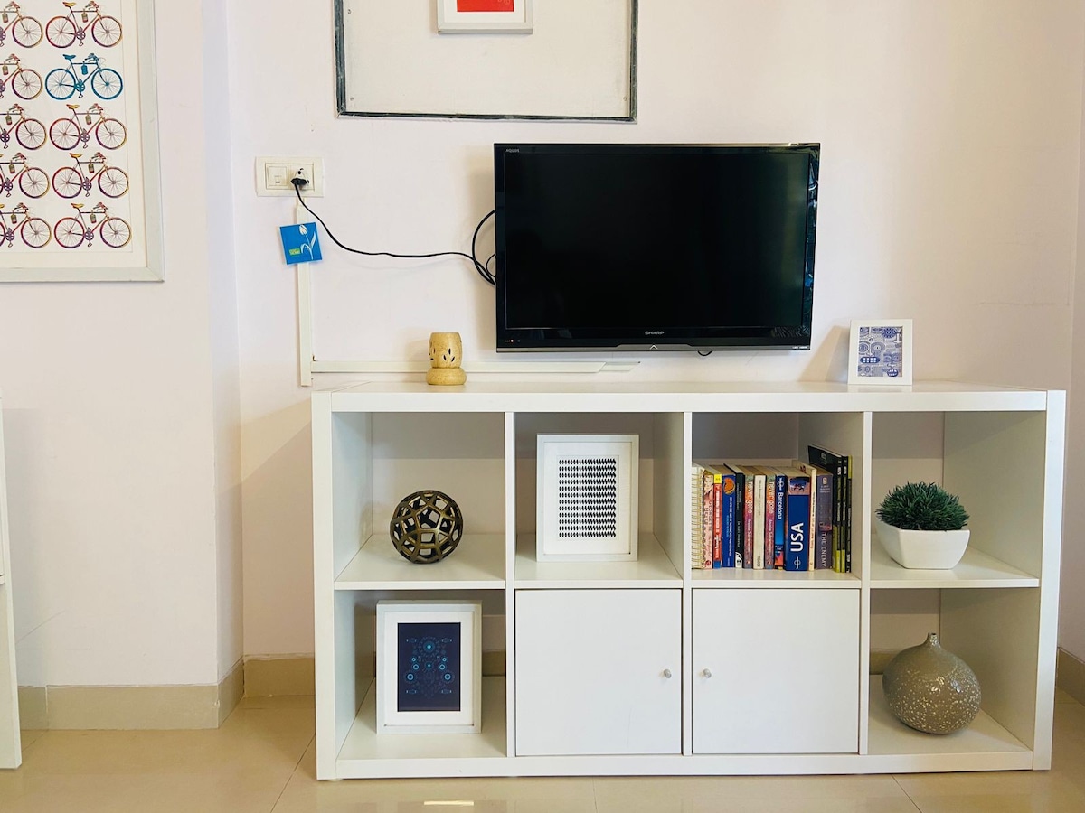 Nature Inspired | Sun Drenched | 1BR in Bandra