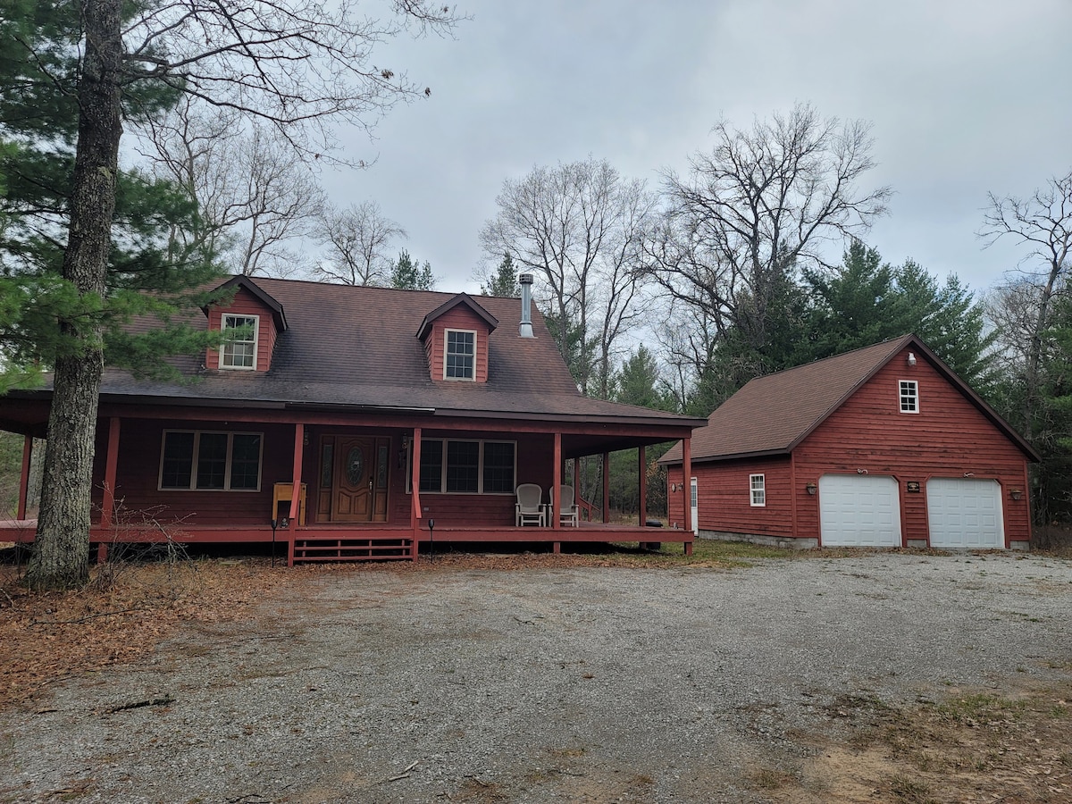 Beautiful home on 30 wooded acres