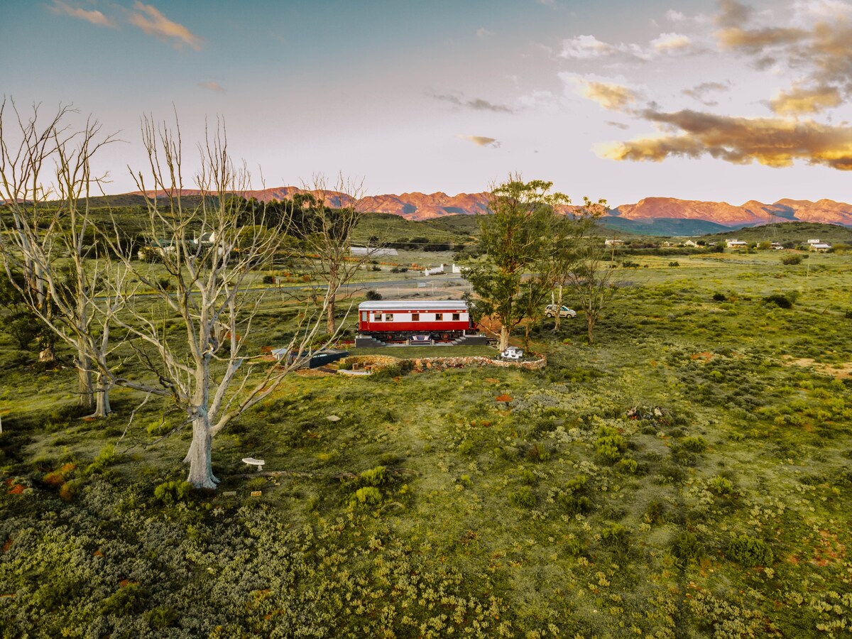 The Red Caboose Train Carriage