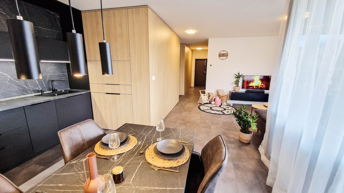 Hillshome | 84m2 moderný byt s terasou aj saunou