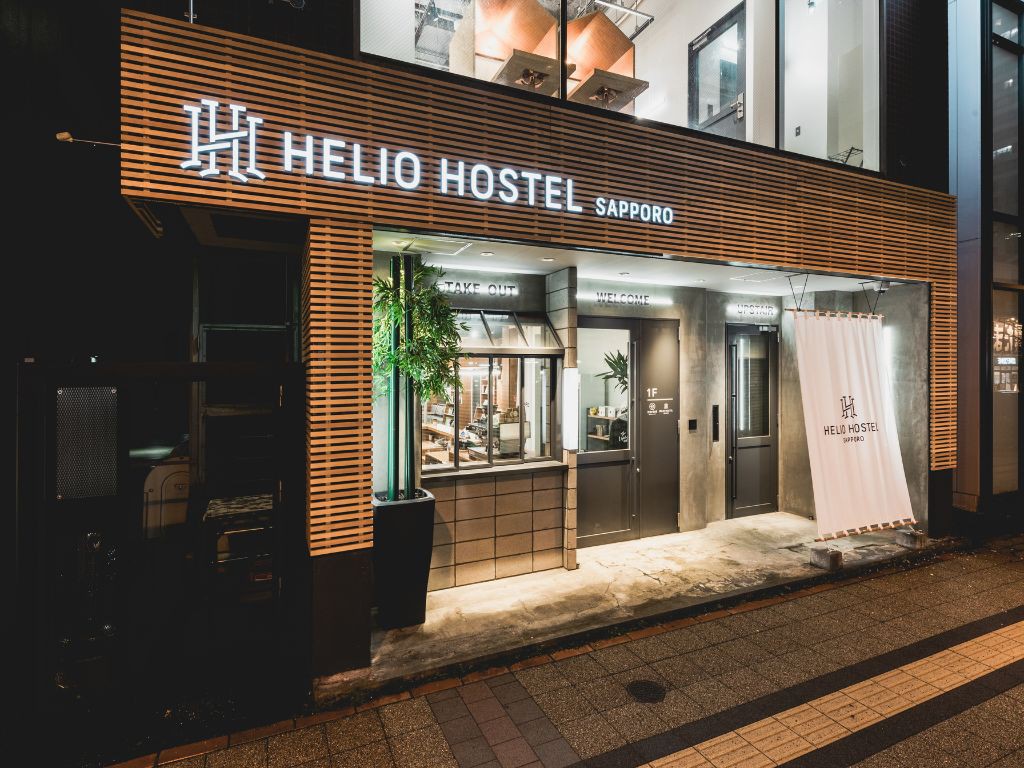 男女共用宿舍[豪华]/Helio Hostel札幌/带咖啡馆和休息室/6楼