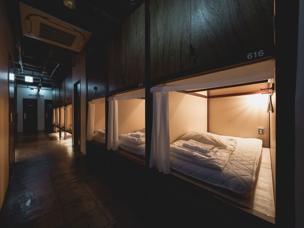男女共用宿舍[豪华]/Helio Hostel札幌/带咖啡馆和休息室/6楼