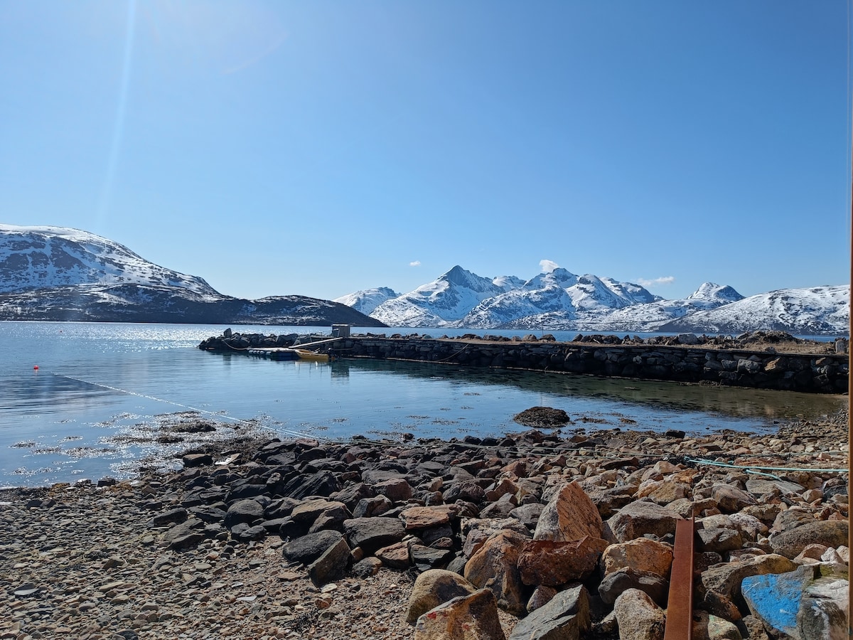 Fredheim, hus ved havet